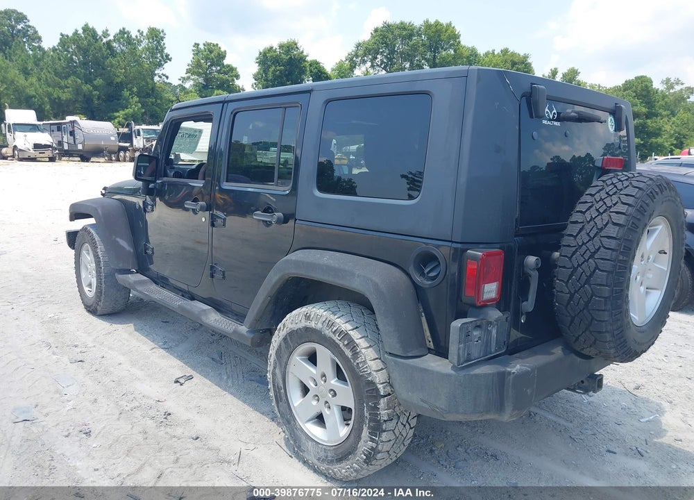 2008 JEEP WRANGLER UNLIMITED X VIN: 1J4GA39198L538936