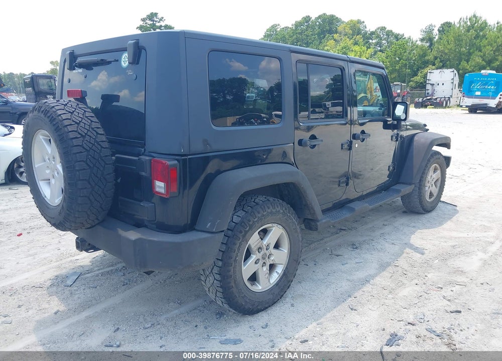 2008 JEEP WRANGLER UNLIMITED X VIN: 1J4GA39198L538936
