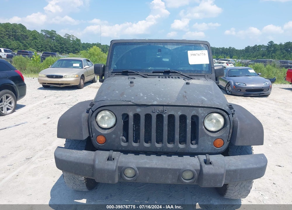 2008 JEEP WRANGLER UNLIMITED X VIN: 1J4GA39198L538936