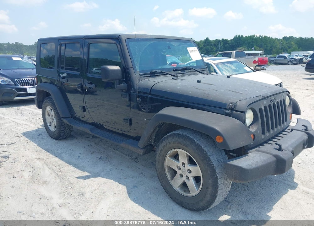 2008 JEEP WRANGLER UNLIMITED X VIN: 1J4GA39198L538936