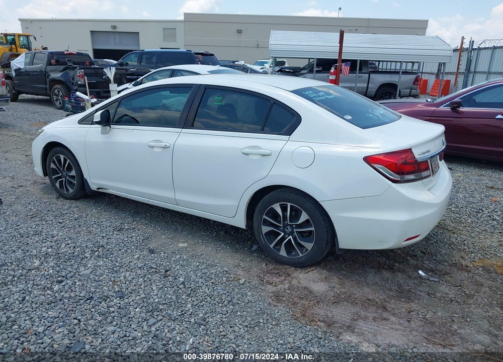 2013 HONDA CIVIC EX VIN: 19XFB2F86DE049567