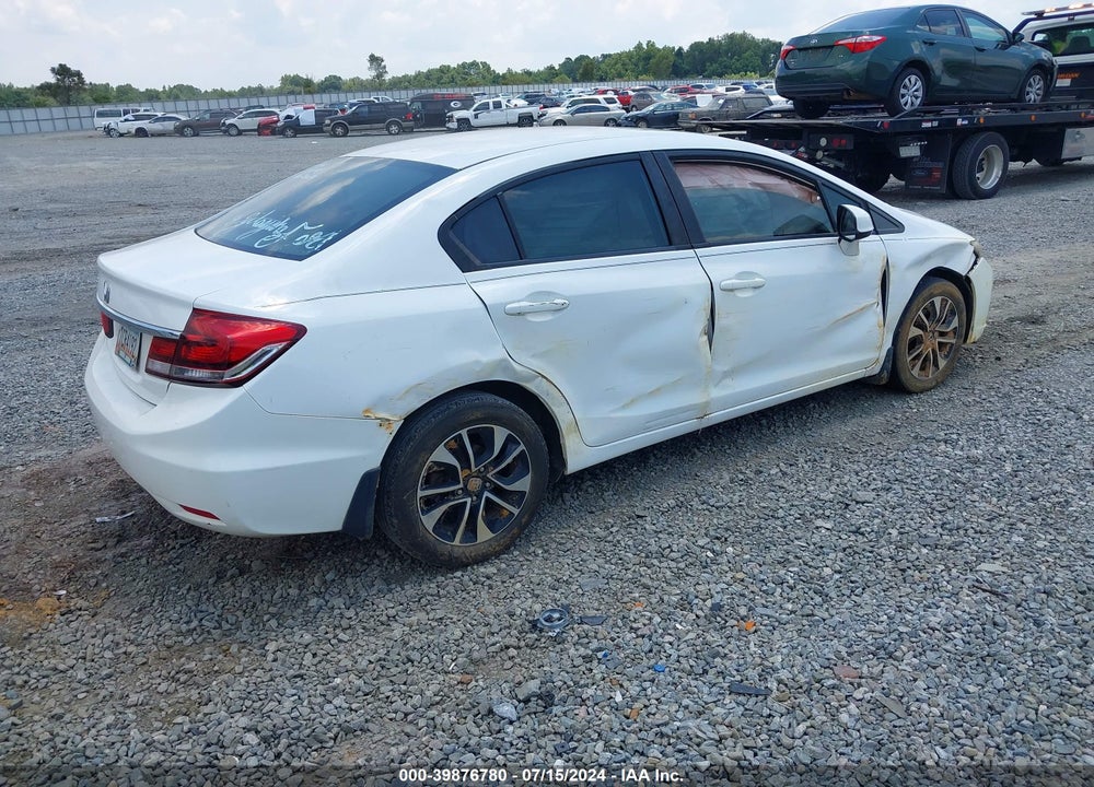 2013 HONDA CIVIC EX VIN: 19XFB2F86DE049567