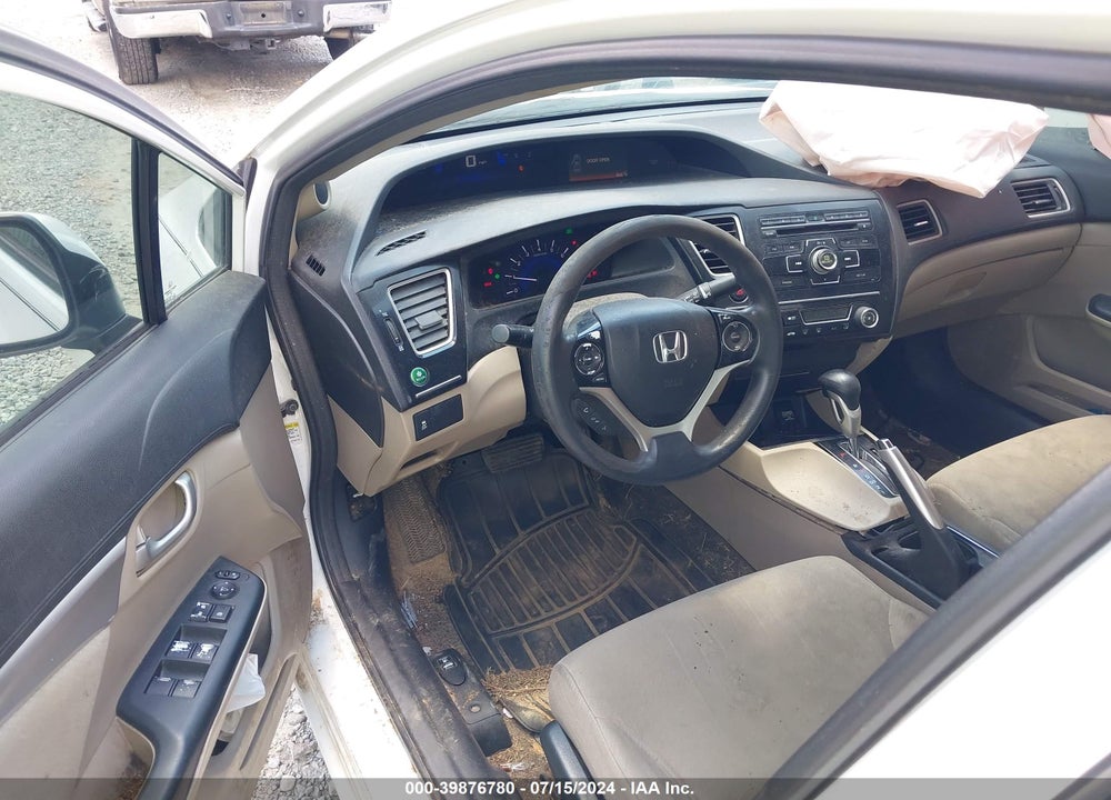 2013 HONDA CIVIC EX VIN: 19XFB2F86DE049567
