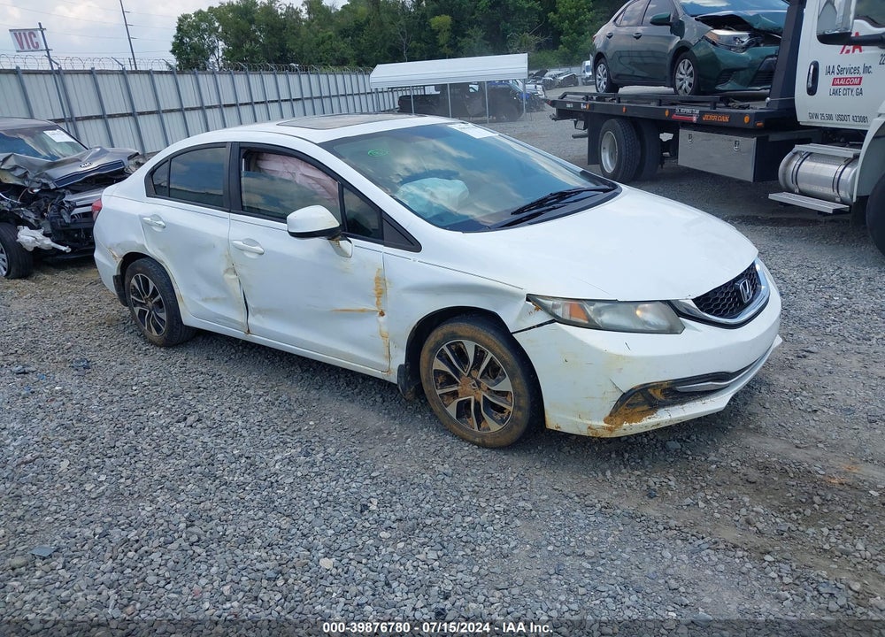2013 HONDA CIVIC EX VIN: 19XFB2F86DE049567