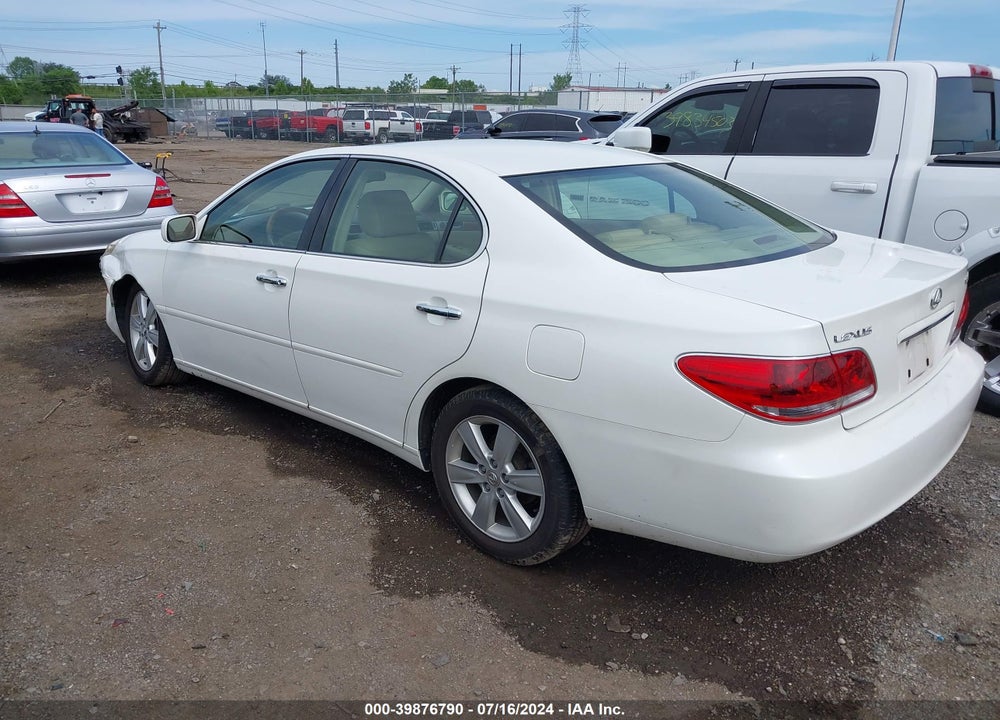 2005 LEXUS ES 330 VIN: JTHBA30G555092882