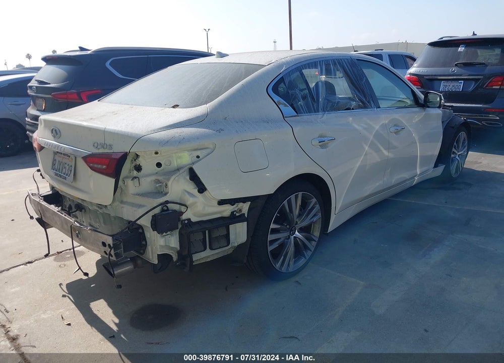 2019 INFINITI Q50 3.0T SPORT VIN: JN1EV7AP3KM540338