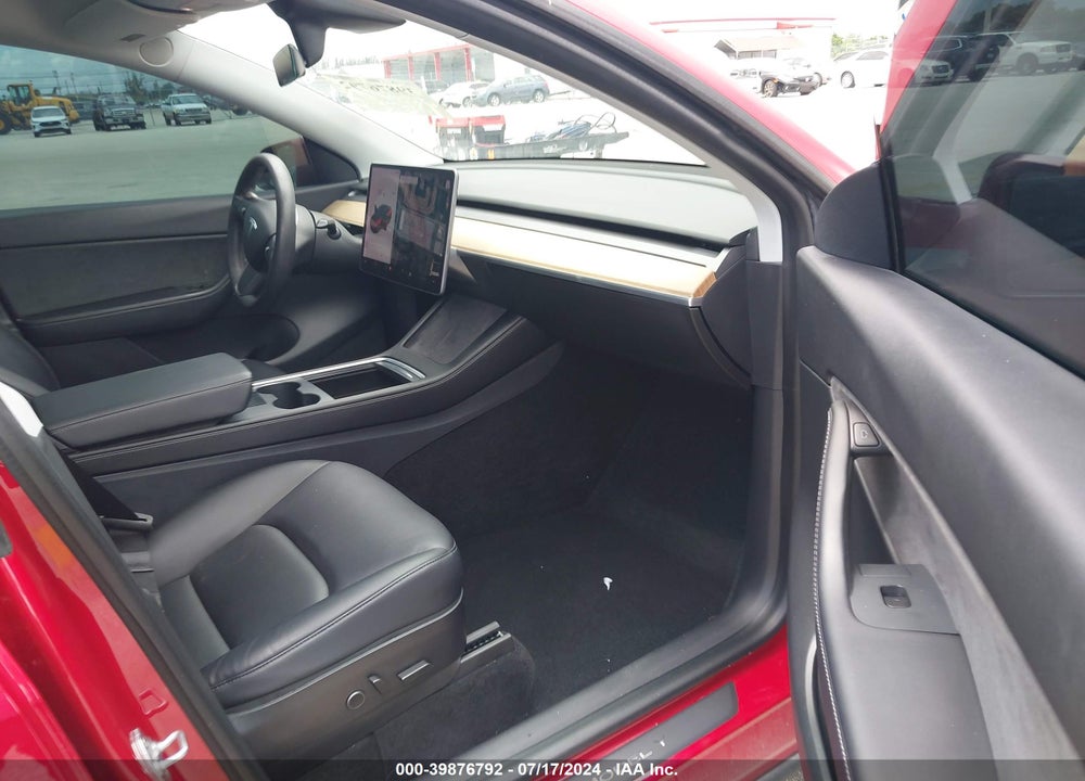 2021 TESLA MODEL Y LONG RANGE DUAL MOTOR ALL-WHEEL DRIVE VIN: 5YJYGDEE6MF175659