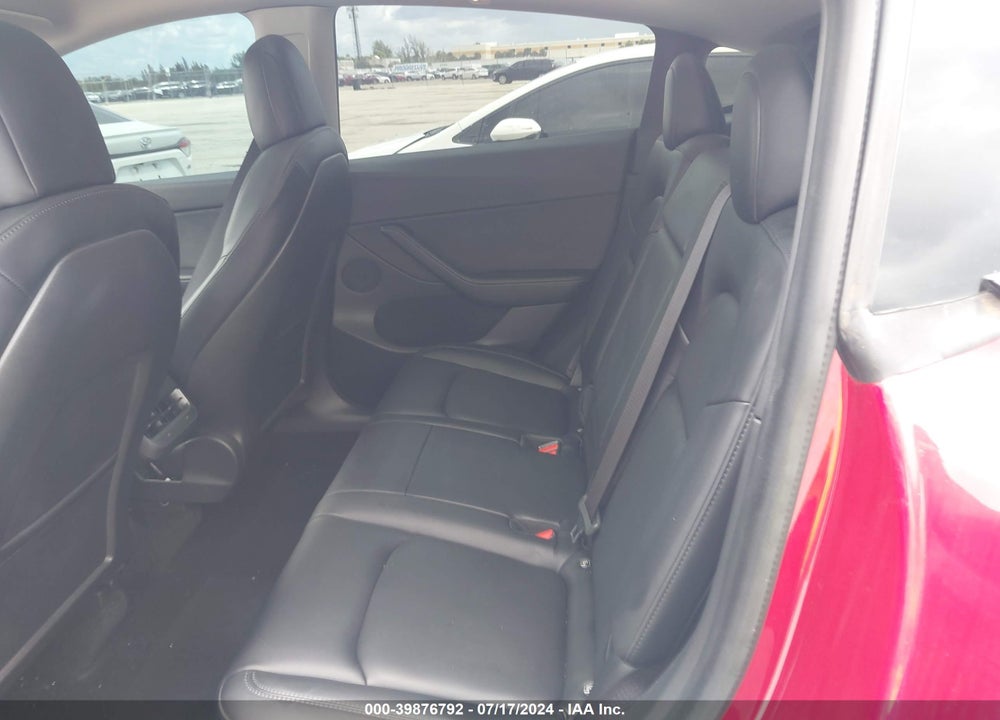 2021 TESLA MODEL Y LONG RANGE DUAL MOTOR ALL-WHEEL DRIVE VIN: 5YJYGDEE6MF175659