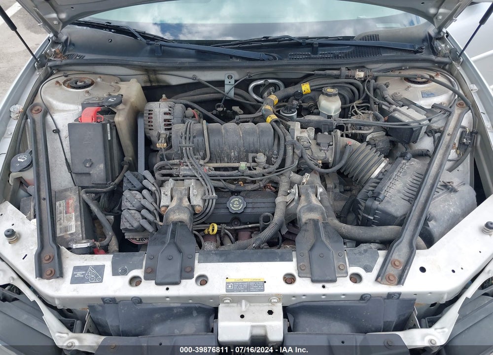 2002 PONTIAC GRAND PRIX GT VIN: 1G2WP52K82F242024