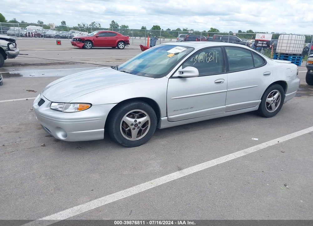 2002 PONTIAC GRAND PRIX GT VIN: 1G2WP52K82F242024