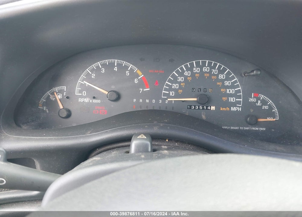 2002 PONTIAC GRAND PRIX GT VIN: 1G2WP52K82F242024