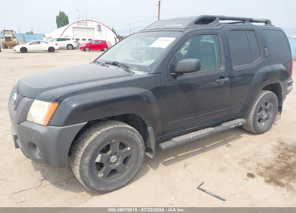 2007 NISSAN XTERRA S VIN: 5N1AN08W47C513884