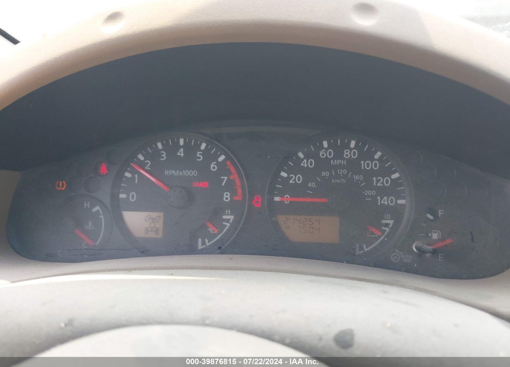 2007 NISSAN XTERRA S VIN: 5N1AN08W47C513884