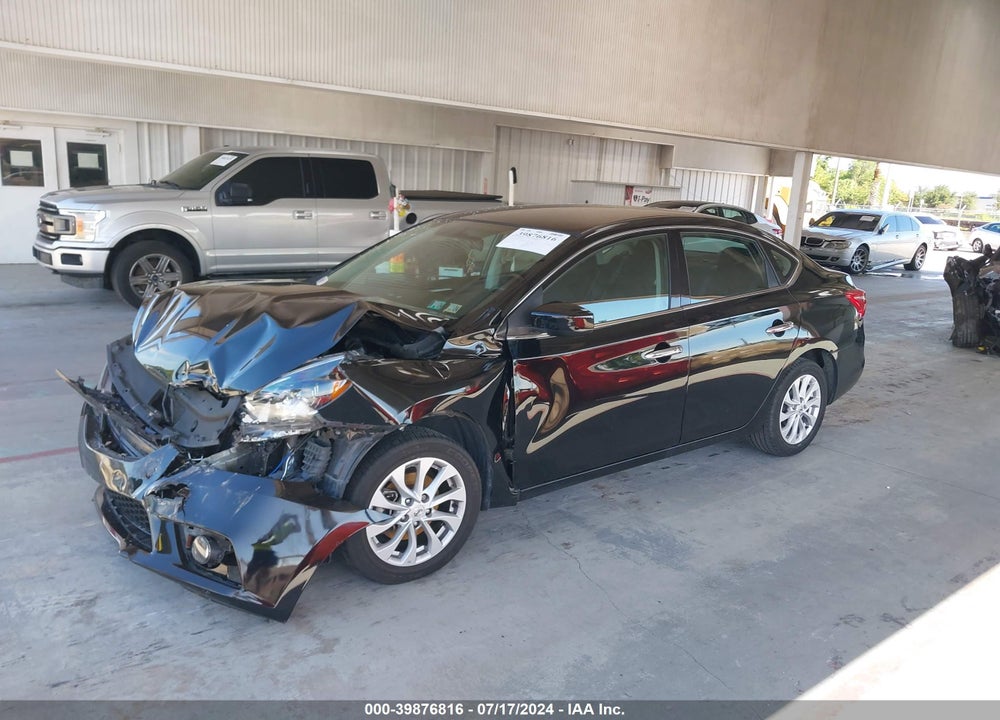 2019 NISSAN SENTRA SV VIN: 3N1AB7AP4KY420231