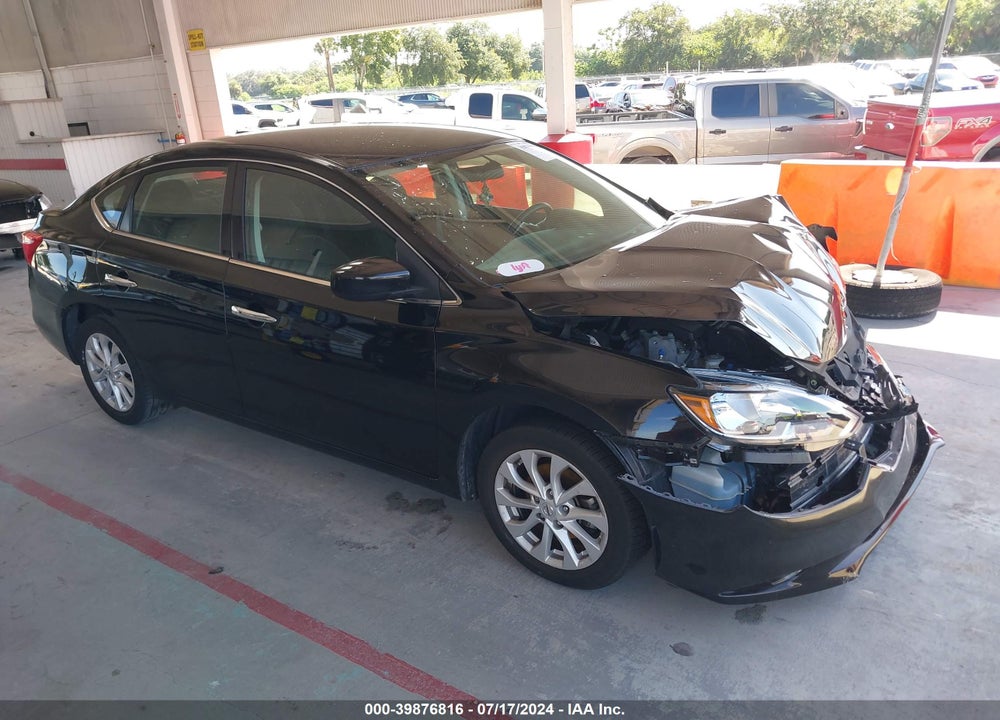 2019 NISSAN SENTRA SV VIN: 3N1AB7AP4KY420231