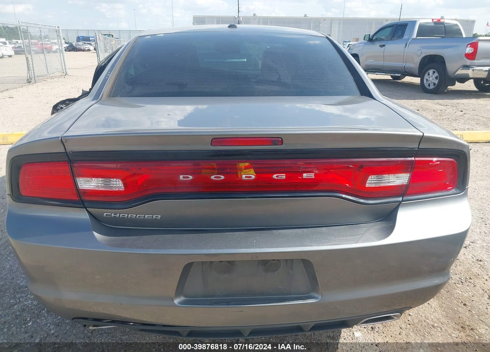 2012 DODGE CHARGER SE VIN: 2C3CDXBG6CH161378