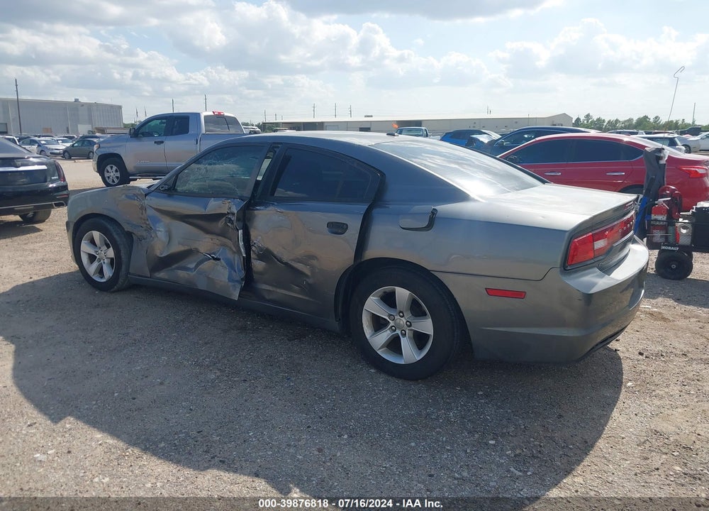 2012 DODGE CHARGER SE VIN: 2C3CDXBG6CH161378
