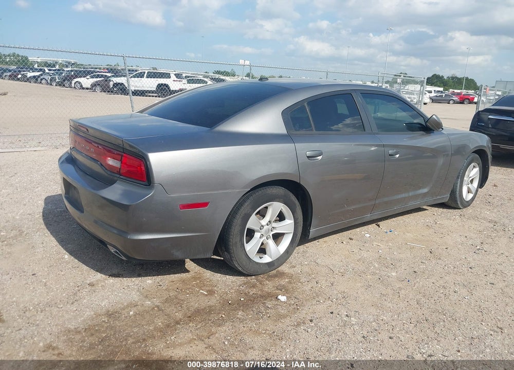 2012 DODGE CHARGER SE VIN: 2C3CDXBG6CH161378