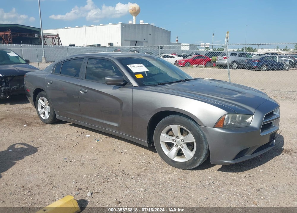 2012 DODGE CHARGER SE VIN: 2C3CDXBG6CH161378