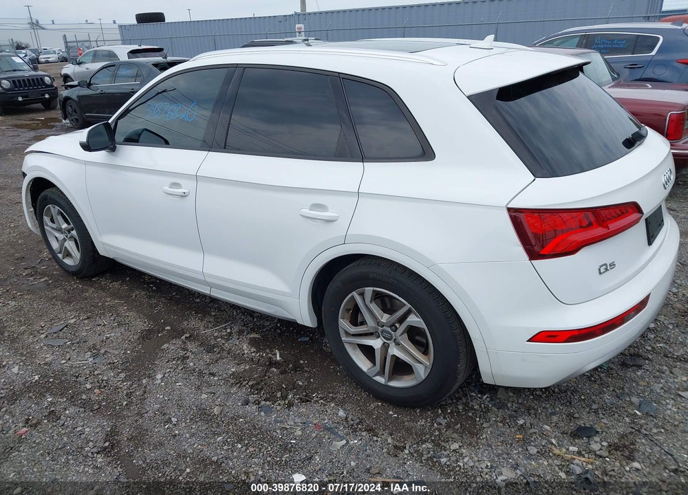 2018 AUDI Q5 2.0T PREMIUM/2.0T TECH PREMIUM VIN: WA1ANAFY8J2005536