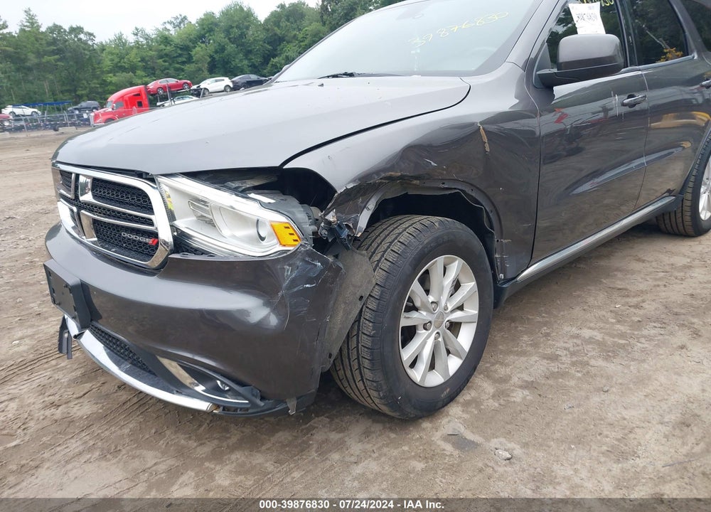 2014 DODGE DURANGO SXT VIN: 1C4RDJAG4EC332512
