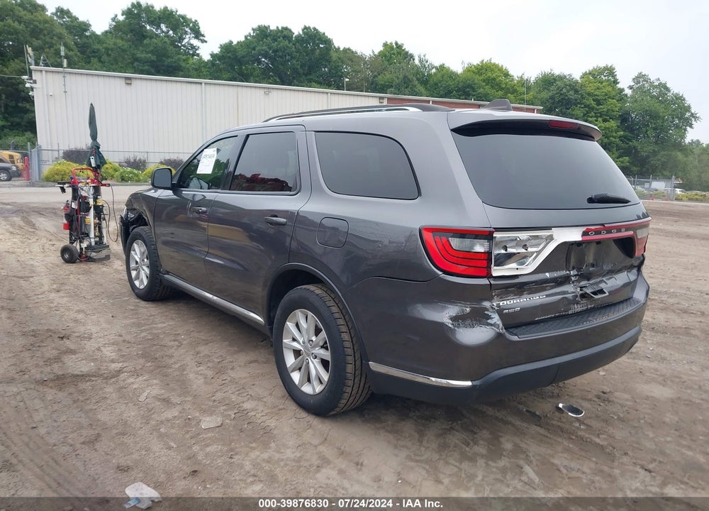 2014 DODGE DURANGO SXT VIN: 1C4RDJAG4EC332512