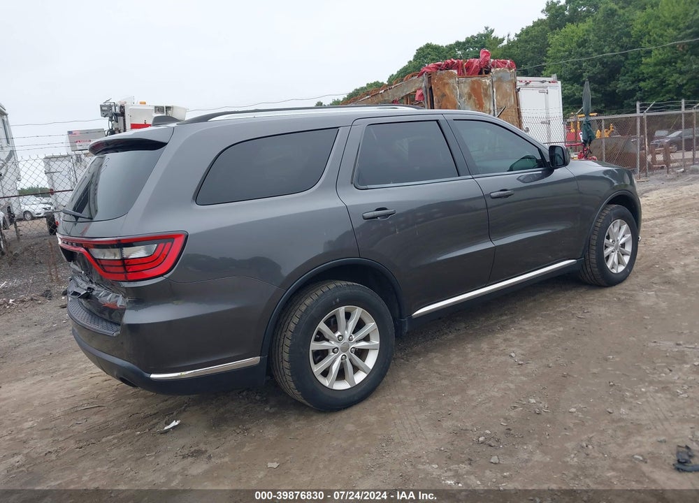 2014 DODGE DURANGO SXT VIN: 1C4RDJAG4EC332512
