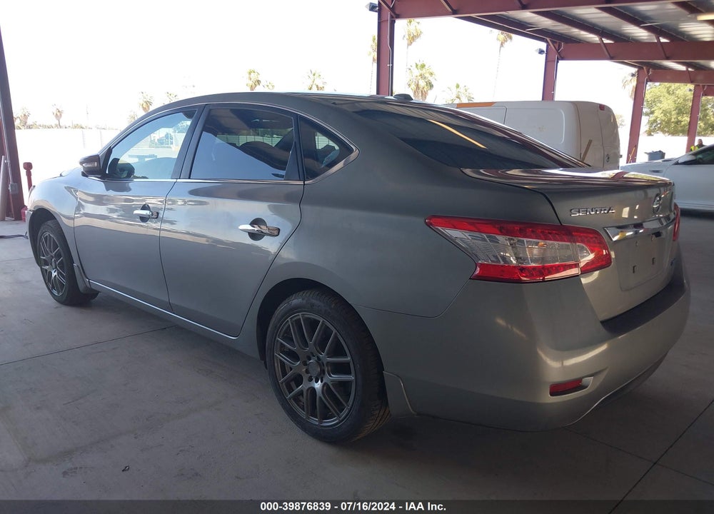 2014 NISSAN SENTRA SL VIN: 3N1AB7AP7EL619128