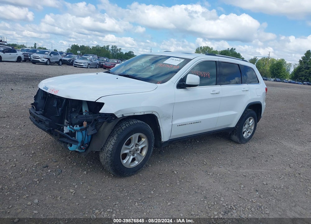 2014 JEEP GRAND CHEROKEE LAREDO VIN: 1C4RJFAG6EC104534