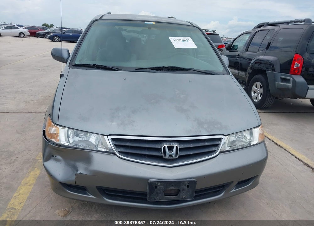 2002 HONDA ODYSSEY EX VIN: 2HKRL18682H522037