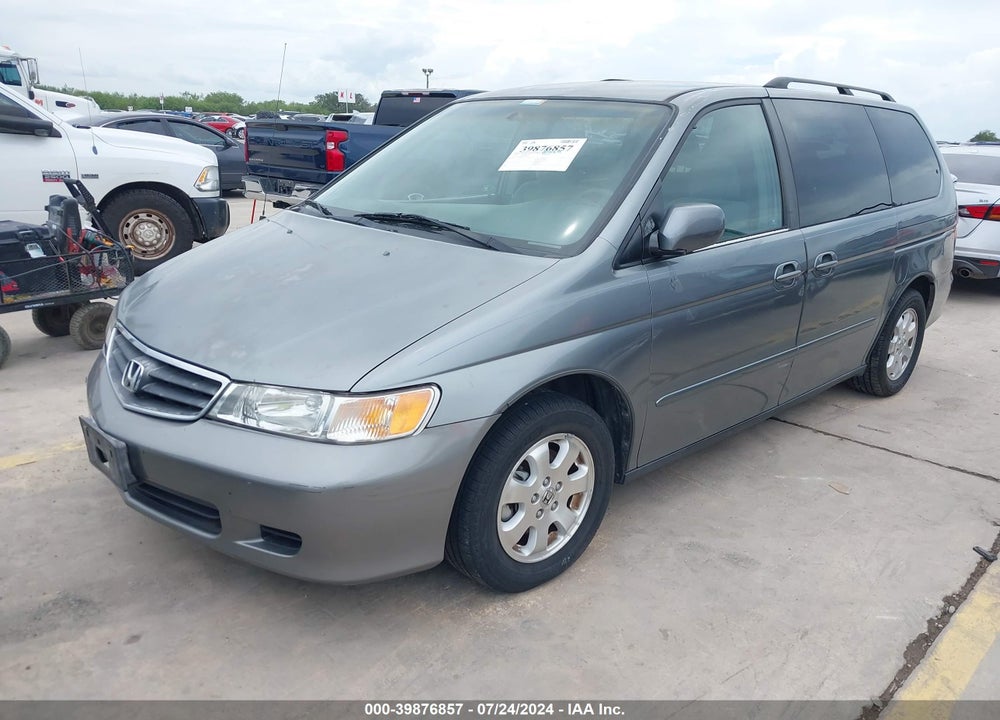 2002 HONDA ODYSSEY EX VIN: 2HKRL18682H522037