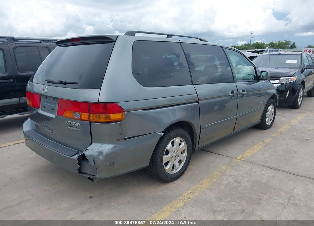 2002 HONDA ODYSSEY EX VIN: 2HKRL18682H522037