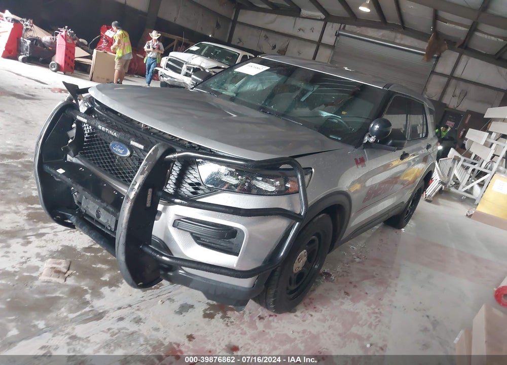 2021 FORD POLICE INTERCEPTOR UTILITY VIN: 1FM5K8AB0MGC31651