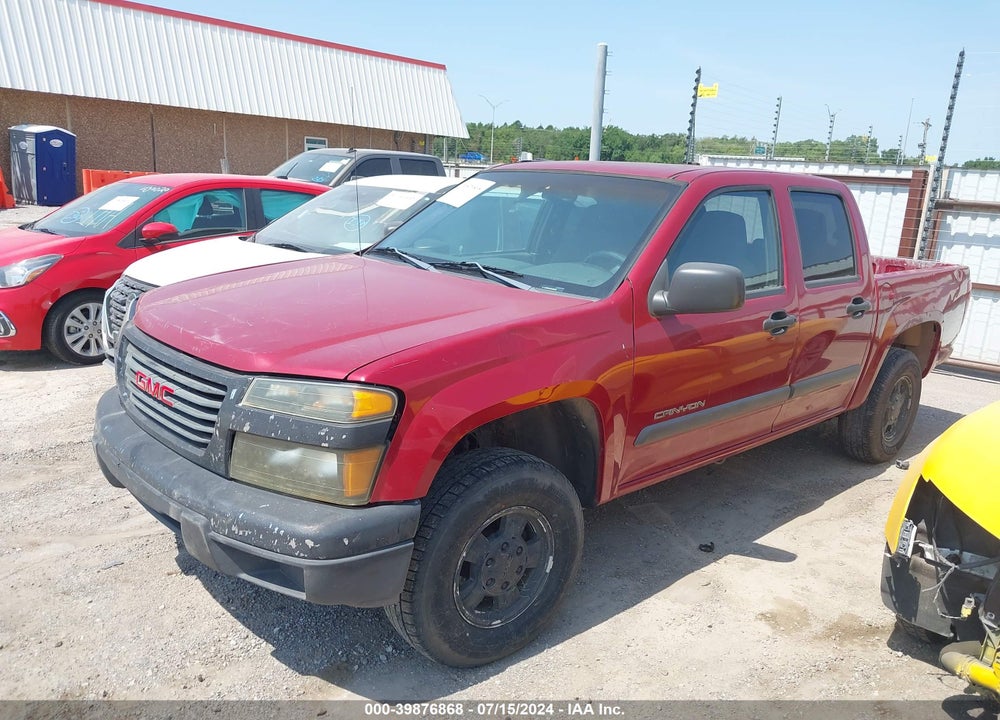 2005 GMC CANYON SLE VIN: 1GTCS138358224760