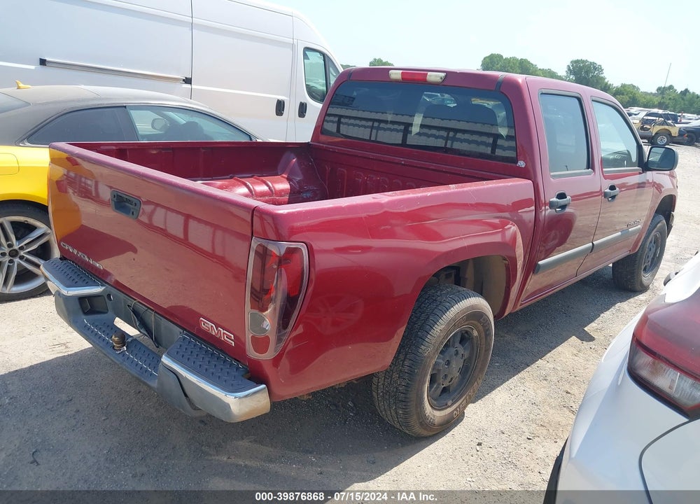 2005 GMC CANYON SLE VIN: 1GTCS138358224760