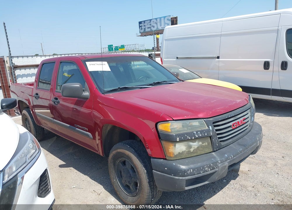 2005 GMC CANYON SLE VIN: 1GTCS138358224760