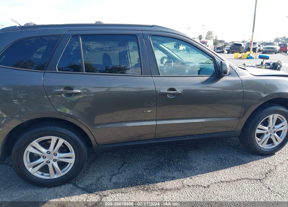 2012 HYUNDAI SANTA FE SE VIN: 5XYZH4AGXCG168374