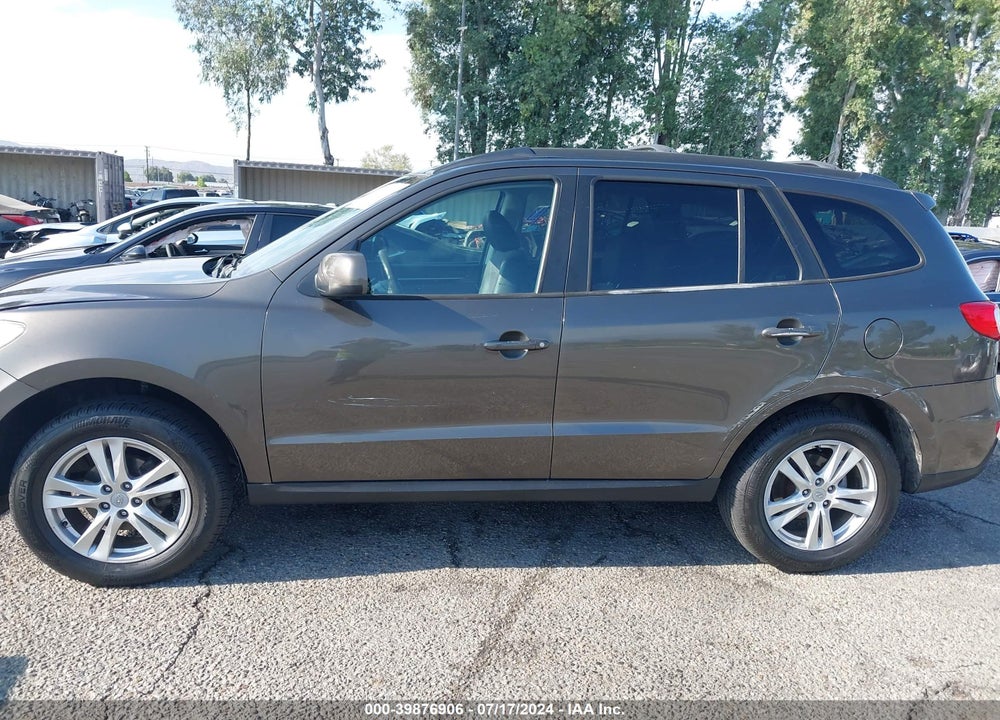 2012 HYUNDAI SANTA FE SE VIN: 5XYZH4AGXCG168374