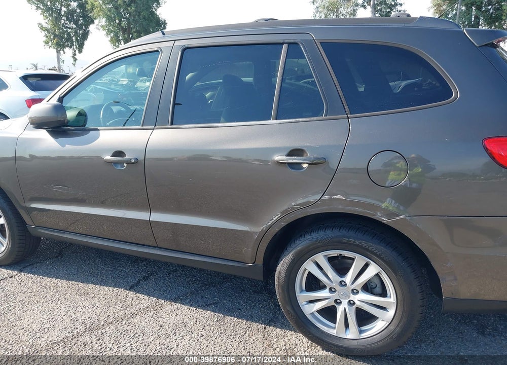2012 HYUNDAI SANTA FE SE VIN: 5XYZH4AGXCG168374