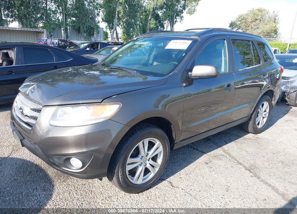 2012 HYUNDAI SANTA FE SE VIN: 5XYZH4AGXCG168374