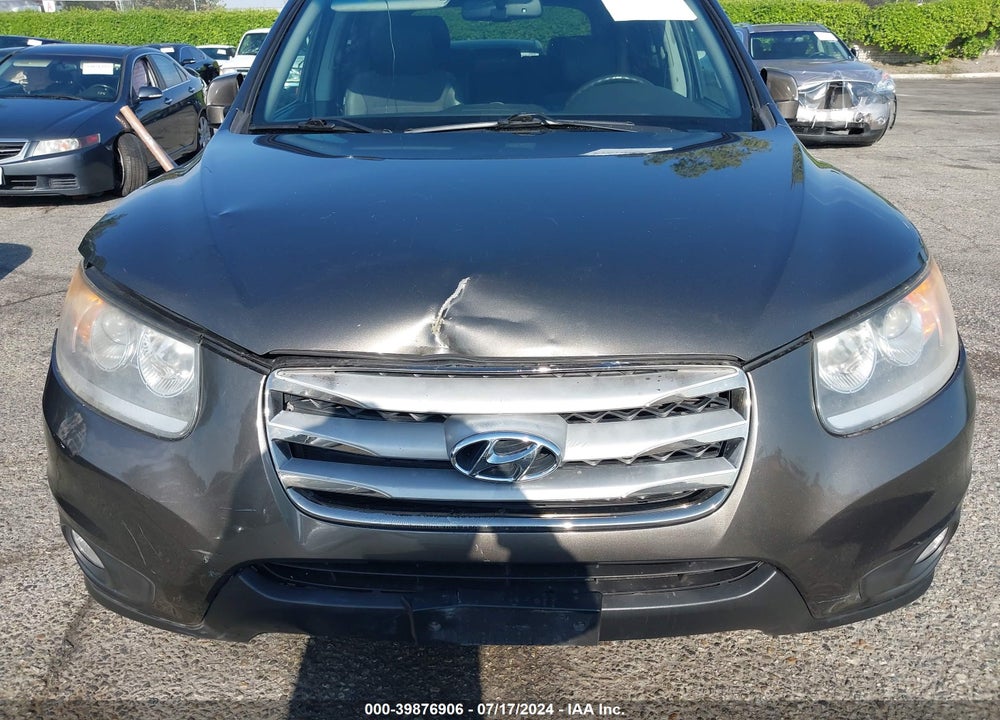 2012 HYUNDAI SANTA FE SE VIN: 5XYZH4AGXCG168374