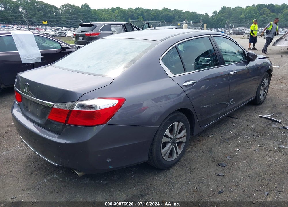 2015 HONDA ACCORD LX VIN: 1HGCR2F38FA207739