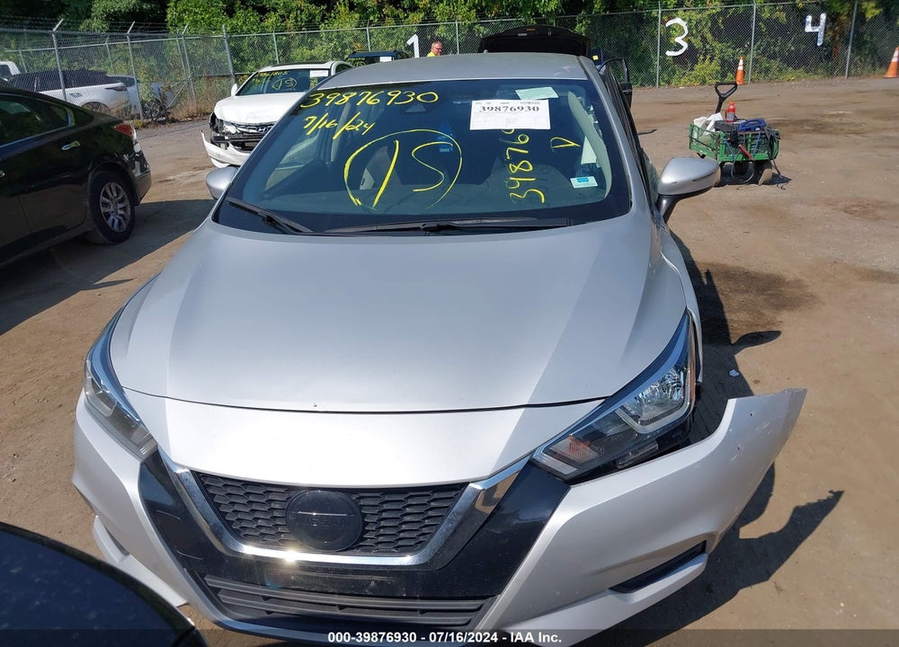 2020 NISSAN VERSA SV XTRONIC CVT VIN: 3N1CN8EV9LL807578