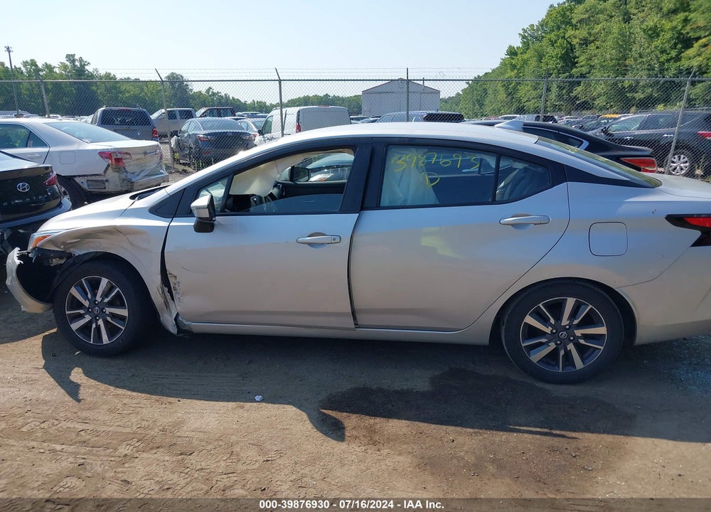 2020 NISSAN VERSA SV XTRONIC CVT VIN: 3N1CN8EV9LL807578