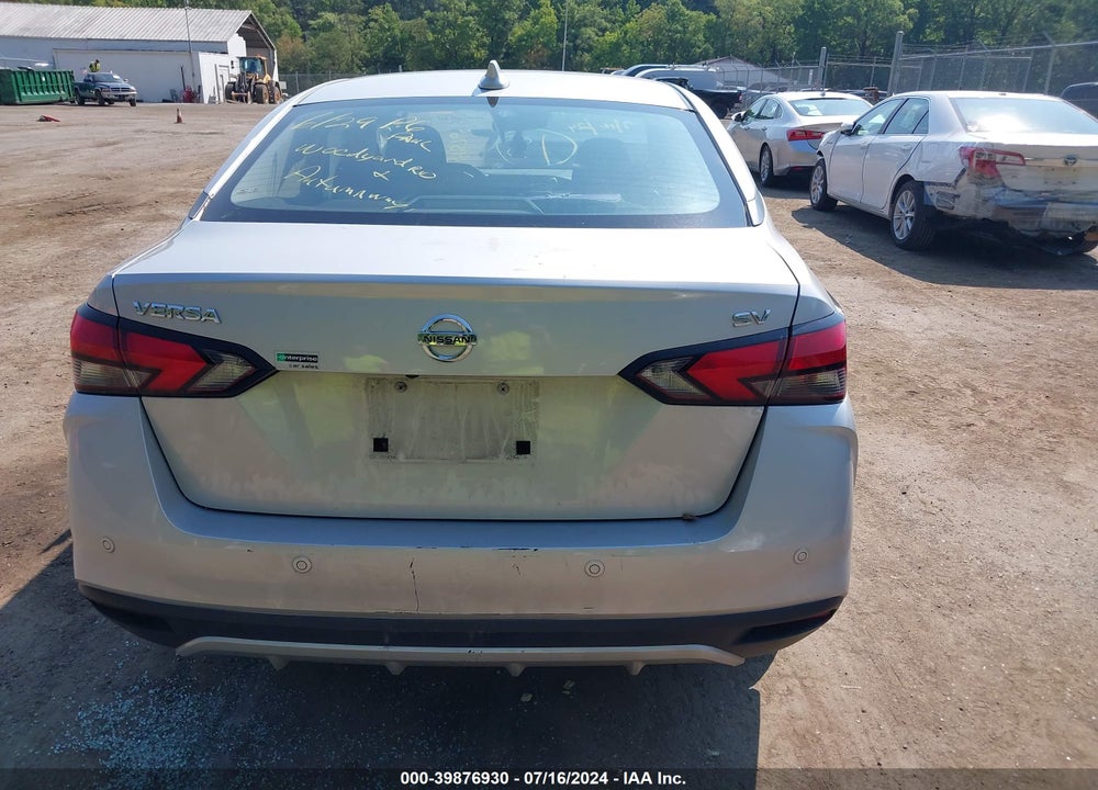 2020 NISSAN VERSA SV XTRONIC CVT VIN: 3N1CN8EV9LL807578