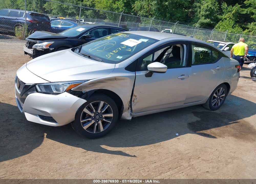 2020 NISSAN VERSA SV XTRONIC CVT VIN: 3N1CN8EV9LL807578