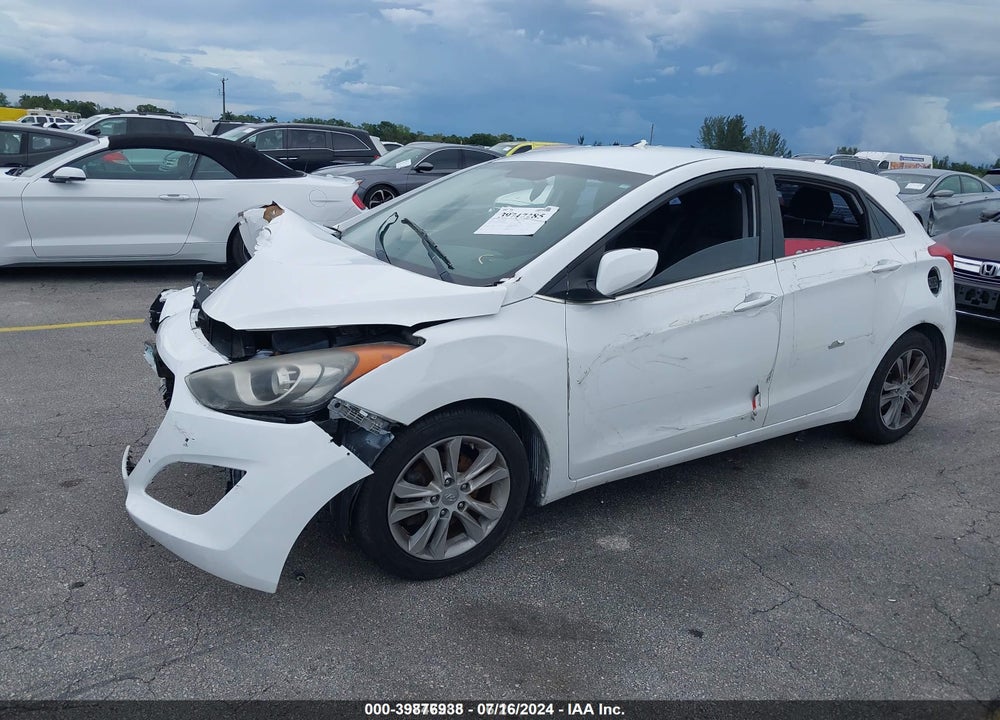 2014 HYUNDAI ELANTRA GT VIN: KMHD35LH9EU180906