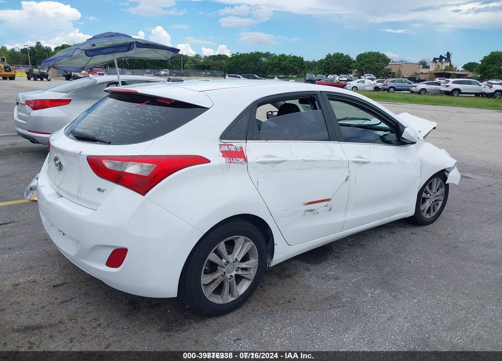 2014 HYUNDAI ELANTRA GT VIN: KMHD35LH9EU180906