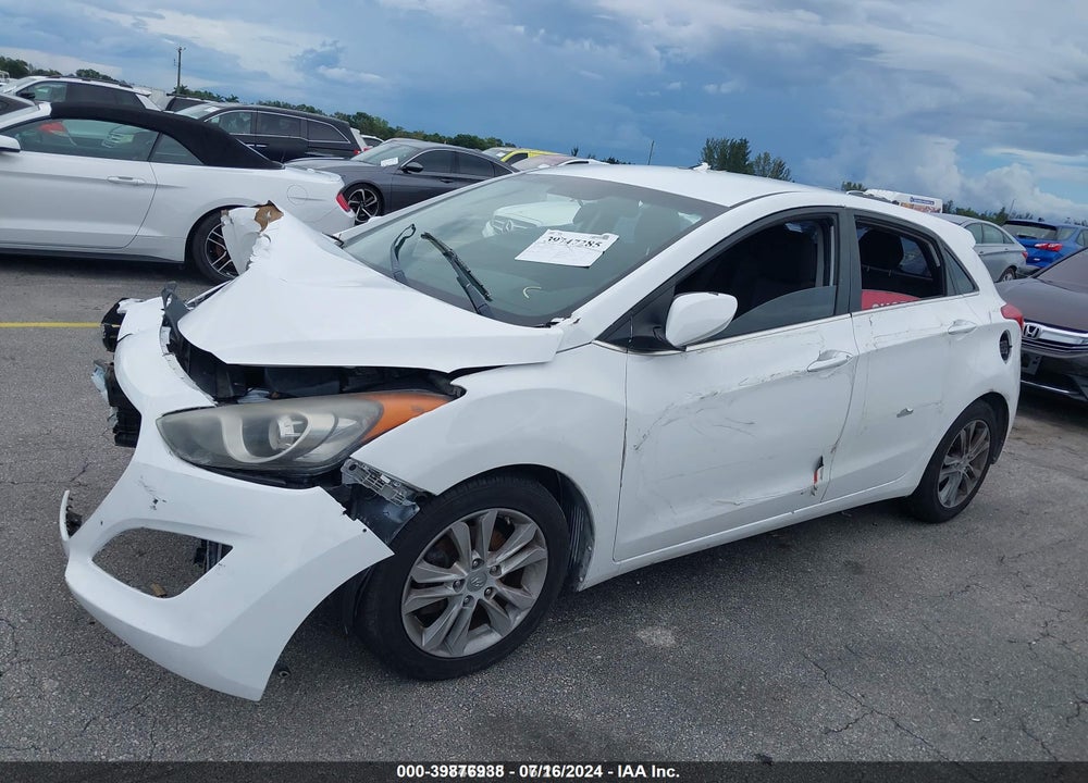 2014 HYUNDAI ELANTRA GT VIN: KMHD35LH9EU180906