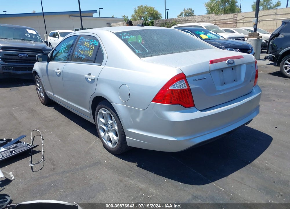 2011 FORD FUSION SE VIN: 3FAHP0HA5BR167488
